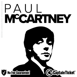 Buy Paul McCartney tickets for less with no service fees at Captain Ticket™ - The Original No Fee Ticket Site! #FanArtByRoxxi