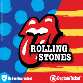 The Rolling Stones tickets for less with no service fees at Captain Ticket™ - The Original No Fee Ticket Site! #FanArtByRoxxi © 2019 D Roxburgh + RoxxiStudios LLC