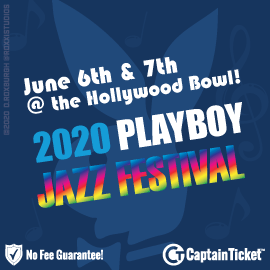 Buy Playboy Jazz Festival tickets for less with no service fees at Captain Ticket™ - The Original No Fee Ticket Site! #FanArtByRoxxi