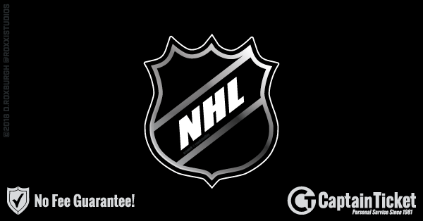 Buy NHL tickets cheaper with no fees at Captain Ticket™ - The Original No Fee Ticket Site!