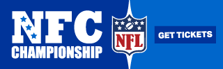 Ad Banner For Cheap NFC Championship Tickets