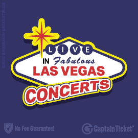 Buy Las Vegas Concert tickets for less with no service fees at Captain Ticket™ - The Original No Fee Ticket Site! #FanArtByRoxxi