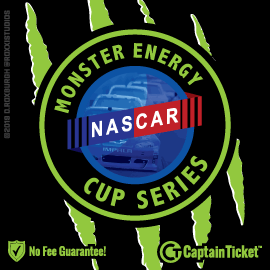 Buy Monster Energy NASCAR Cup Series tickets for less with no service fees at Captain Ticket™ - The Original No Fee Ticket Site! #FanArtByRoxxi