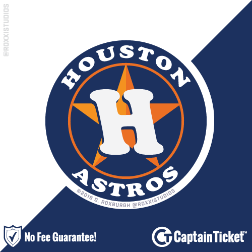 Buy Houston Astros tickets for less with no service fees at Captain Ticket™ - The Original No Fee Ticket Site! #FanArtByRoxxi