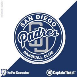 Buy San Diego Padres tickets for less with no service fees at Captain Ticket™ - The Original No Fee Ticket Site! #FanArtByRoxxi