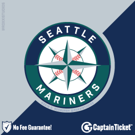 Buy Seattle Mariners tickets for less with no service fees at Captain Ticket™ - The Original No Fee Ticket Site! #FanArtByRoxxi