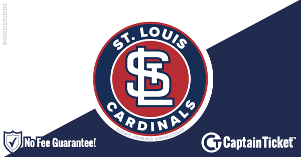 Get St. Louis Cardinals tickets for less with everyday low prices and no service fees at Captain Ticket™ - The Original No Fee Ticket Site! #FanArtByRoxxi