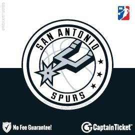 Buy San Antonio Spurs tickets for less with no service fees at Captain Ticket™ - The Original No Fee Ticket Site! #FanArtByRoxxi