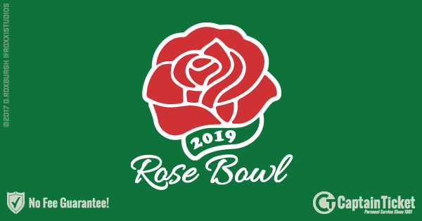 Cheap Rose Bowl Tickets - 2019 | No Fees | Captain Ticket