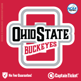 Buy Ohio State Buckeyes Football tickets for less with no service fees at Captain Ticket™ - The Original No Fee Ticket Site! #FanArtByRoxxi
