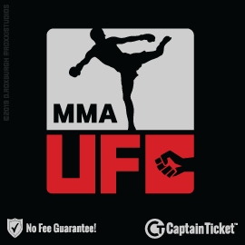 Buy Mixed Martial Arts (MMA) tickets cheaper with no fees at Captain Ticket™ - The Original No Fee Ticket Site!
