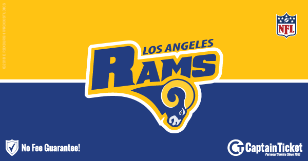 Get Los Angeles Rams tickets for less with everyday low prices and no service fees at Captain Ticket™ - The Original No Fee Ticket Site! #FanArtByRoxxi