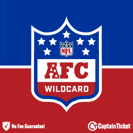 Buy AFC Wild Card tickets cheaper with no fees at Captain Ticket™ - The Original No Fee Ticket Site!