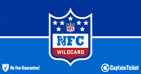 Buy NFC Wild Card tickets cheaper with no fees at Captain Ticket™ - The Original No Fee Ticket Site!
