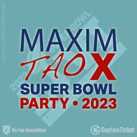 Buy Super Bowl Maxim Party tickets for less with no service fees at Captain Ticket™ - The Original No Fee Ticket Site! #FanArtByRoxxi