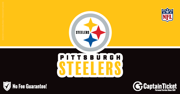 Get Pittsburgh Steelers tickets for less with everyday low prices and no service fees at Captain Ticket™ - The Original No Fee Ticket Site! #FanArtByRoxxi