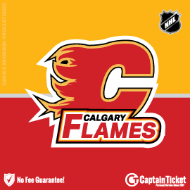 Buy Calgary Flames tickets for less with no service fees at Captain Ticket™ - The Original No Fee Ticket Site! #FanArtByRoxxi
