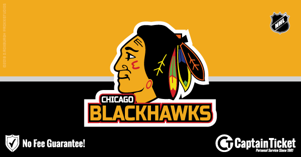 Get Chicago Blackhawks tickets for less with everyday low prices and no service fees at Captain Ticket™ - The Original No Fee Ticket Site! #FanArtByRoxxi