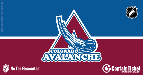 Get Colorado Avalanche tickets for less with everyday low prices and no service fees at Captain Ticket™ - The Original No Fee Ticket Site! #FanArtByRoxxi