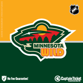 Buy Minnesota Wild tickets for less with no service fees at Captain Ticket™ - The Original No Fee Ticket Site! #FanArtByRoxxi
