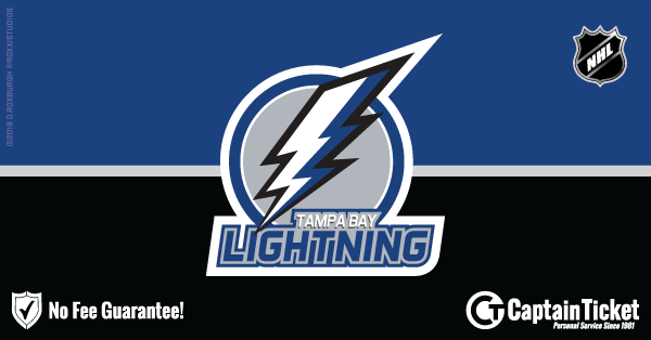 Get Tampa Bay Lightning tickets for less with everyday low prices and no service fees at Captain Ticket™ - The Original No Fee Ticket Site! #FanArtByRoxxi