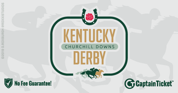 Get Kentucky Derby tickets for less with everyday low prices and no service fees at Captain Ticket™ - The Original No Fee Ticket Site! #FanArtByRoxxi