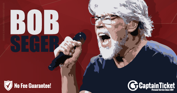 Buy Bob Seger tickets at the cheapest prices online with no fees or hidden charges