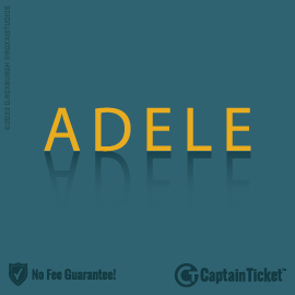 Adele Tickets on sale without service fees