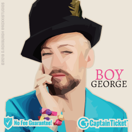 Buy Boy George tickets for less with no service fees at Captain Ticket™ - The Original No Fee Ticket Site! #FanArtByRoxxi