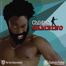 Buy Childish Gambino tickets cheaper with no fees at Captain Ticket™ - The Original No Fee Ticket Site!