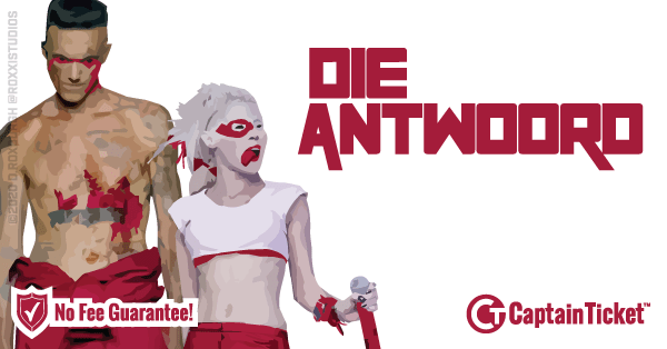 Get Die Antwoord tickets for less with everyday low prices and no service fees at Captain Ticket™ - The Original No Fee Ticket Site! #FanArtByRoxxi