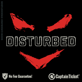 Buy Disturbed tickets for less with no service fees at Captain Ticket™ - The Original No Fee Ticket Site! #FanArtByRoxxi