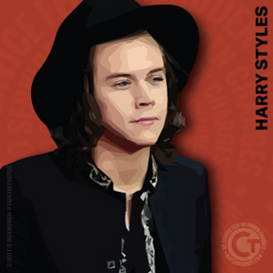 Harry Styles Fan Art by D Roxburgh @ RoxxiStudios