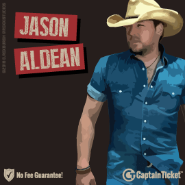 Buy Jason Aldean tickets for less with no service fees at Captain Ticket™ - The Original No Fee Ticket Site! #FanArtByRoxxi