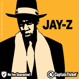 Buy Jay-Z tickets cheaper with no fees at Captain Ticket™ - The Original No Fee Ticket Site!