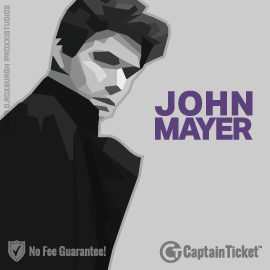 Buy John Mayer tickets for less with no service fees at Captain Ticket™ - The Original No Fee Ticket Site! #FanArtByRoxxi