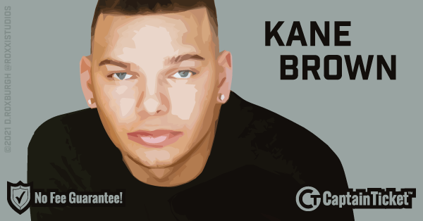 Get Kane Brown tickets for less with everyday low prices and no service fees at Captain Ticket™ - The Original No Fee Ticket Site! #FanArtByRoxxi