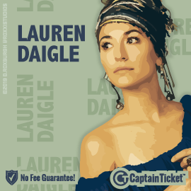 Buy Lauren Daigle tickets for less with no service fees at Captain Ticket™ - The Original No Fee Ticket Site! #FanArtByRoxxi