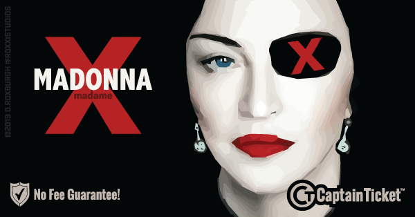 Get Madonna tickets for less with everyday low prices and no service fees at Captain Ticket™ - The Original No Fee Ticket Site! #FanArtByRoxxi