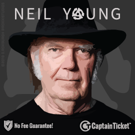 Buy Neil Young tickets for less with no service fees at Captain Ticket™ - The Original No Fee Ticket Site! #FanArtByRoxxi