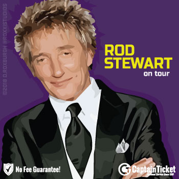 Get Rod Stewart Tickets cheap with no fees or hidden charges