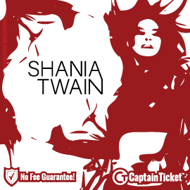Buy Shania Twain tickets for less with no service fees at Captain Ticket™ - The Original No Fee Ticket Site! #FanArtByRoxxi