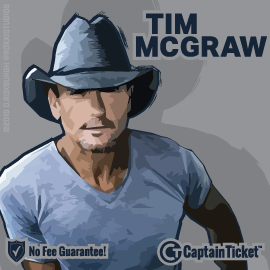 Buy Tim McGraw tickets for less with no service fees at Captain Ticket™ - The Original No Fee Ticket Site! #FanArtByRoxxi