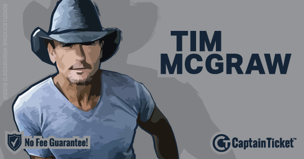 Get Tim McGraw tickets for less with everyday low prices and no service fees at Captain Ticket™ - The Original No Fee Ticket Site! #FanArtByRoxxi