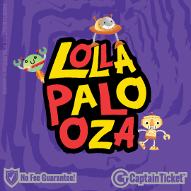 Buy Lollapalooza tickets for less with no service fees at Captain Ticket™ - The Original No Fee Ticket Site! #FanArtByRoxxi