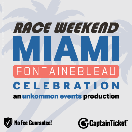 Buy F1 Race Weekend Miami Celebration tickets for less with no service fees at Captain Ticket™ - The Original No Fee Ticket Site! #FanArtByRoxxi