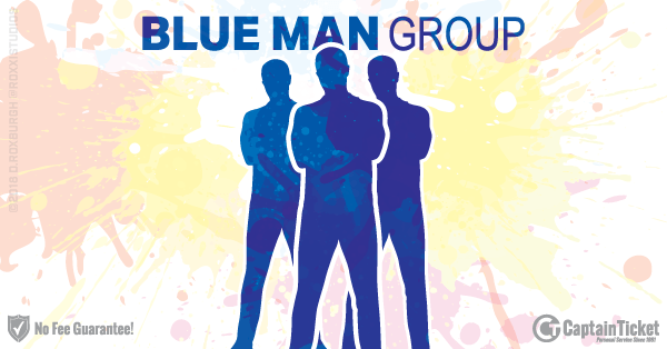 Buy Blue Man Group tickets cheaper with no fees at Captain Ticket™ - The Original No Fee Ticket Site!